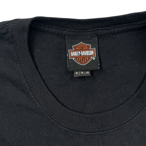 Harley Davidson Marine Corps Double Sided Biker Motorcycle Tee T-Shirt Men's XL - Picture 5 of 12